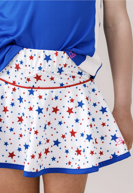Quinn Skort - A Star Is Born, Candy Apple Red, Resort Royal