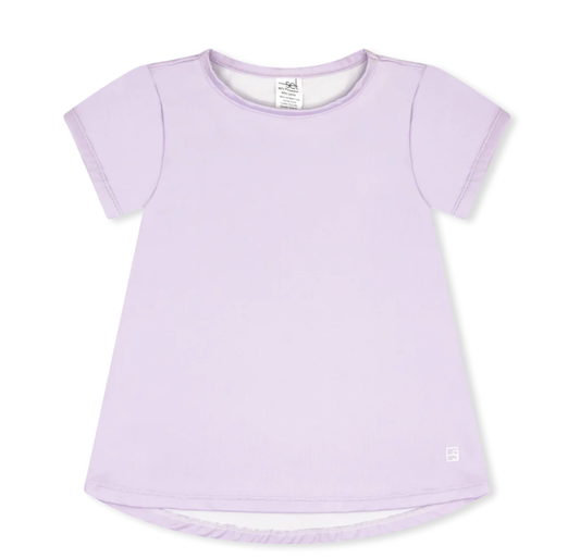 Bridget Basic Tee in Petal Purple