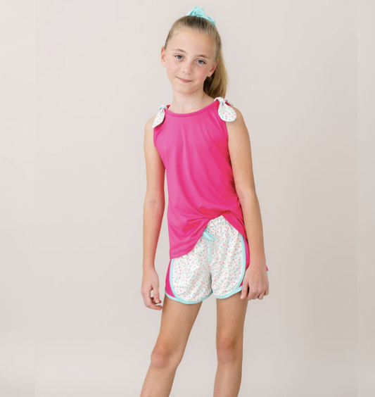 Jessica Tank - Power Pink, Totally Turquoise, Petal Pop Floral