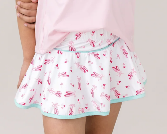 Quinn Skort - Tiny Dancer, Totally Turquoise