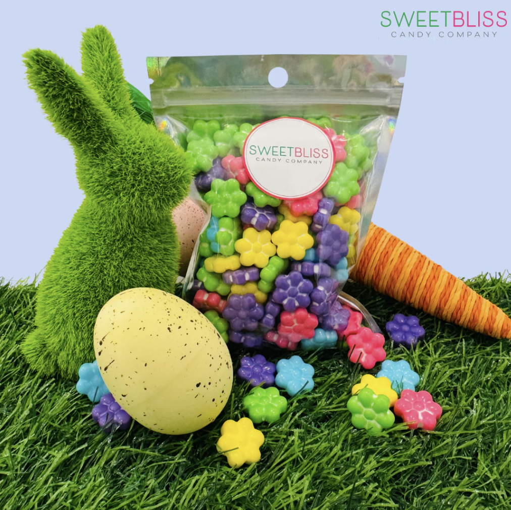 Sweet Bliss Spring Gourmet Candy Bag Flower Mix