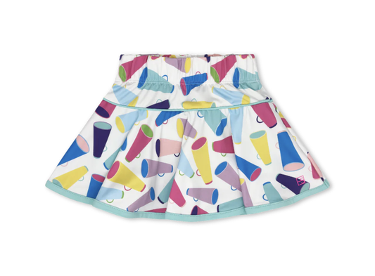 Quinn Skort - Two Four Six Eight, Totally Turquoise