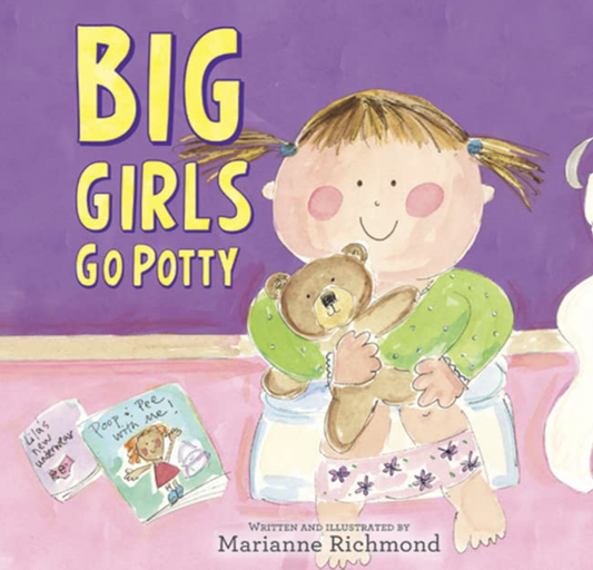 Big Girls Go Potty Book