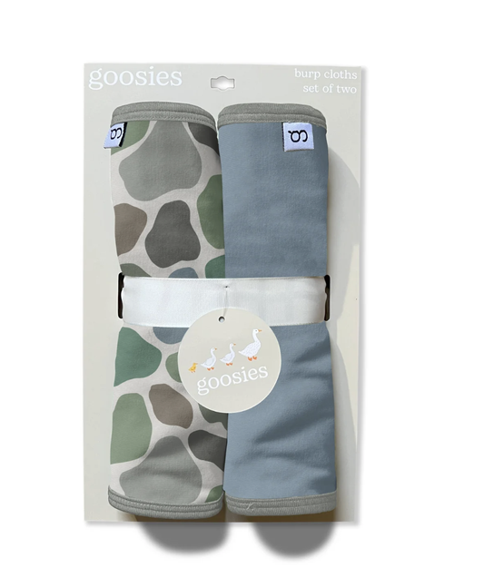 Burp Cloth Set - Camo