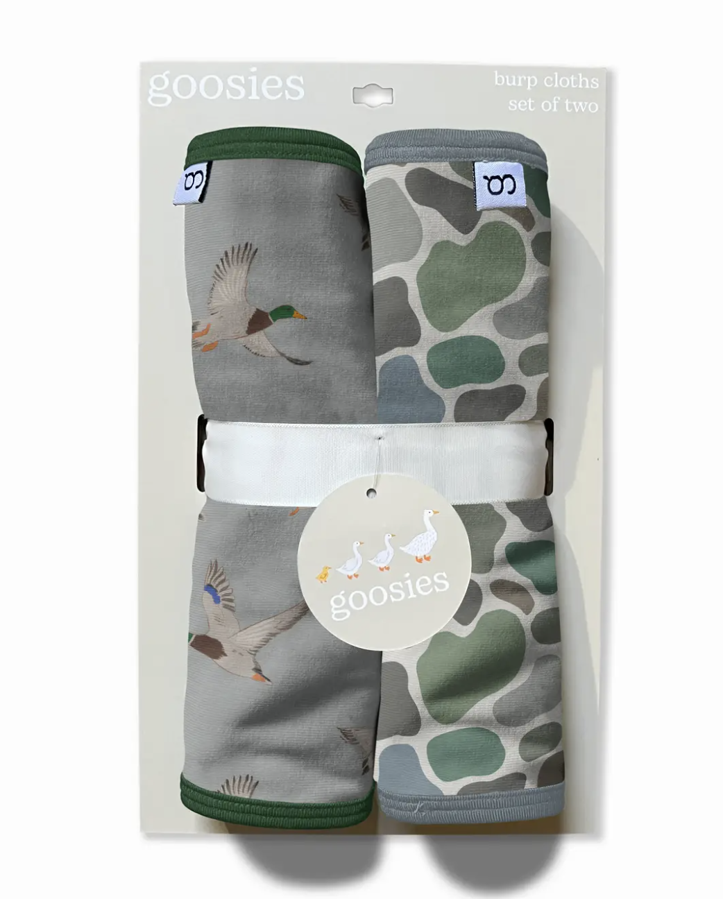Mallard Ducks & Camo - Burp Cloth Sets