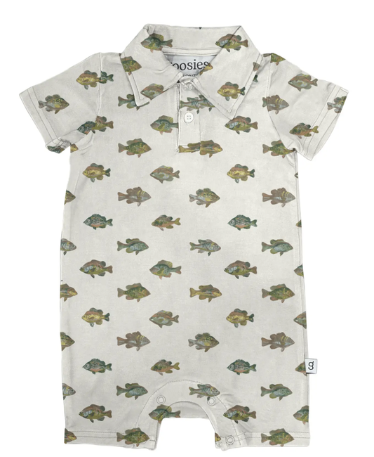 Lake Fish - SS Polo Romper