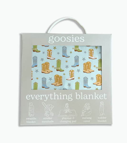 Cowboy Boots & Stars Everything Blanket