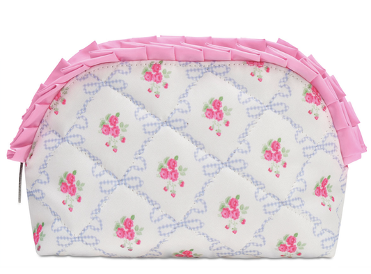 Ditsy Oval Cosmetic Bag