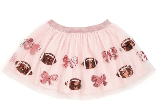 Coquette Football Sequin Tutu