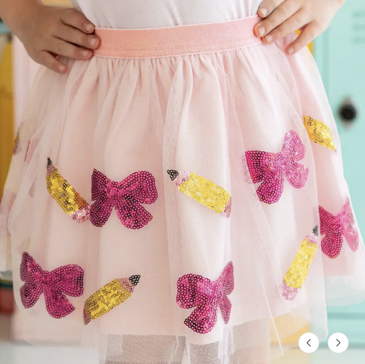 Back To School Cutie Sequin Tutu