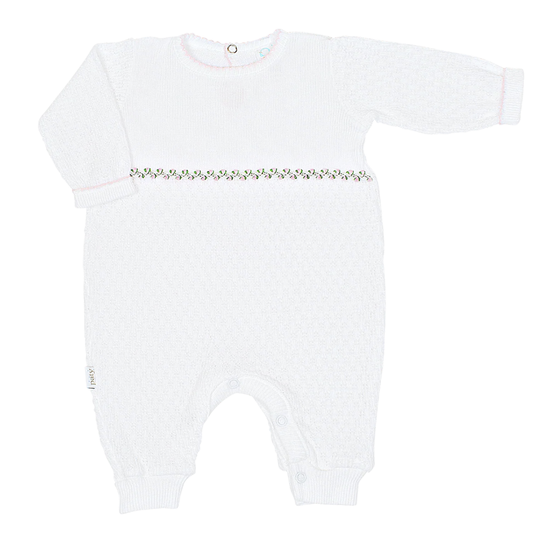 Paty Knit Romper Ruth Pink