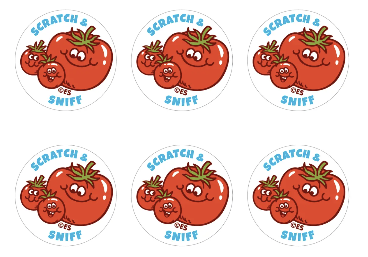 Tomato Everythingsmells Scratch & Sniff Stickers