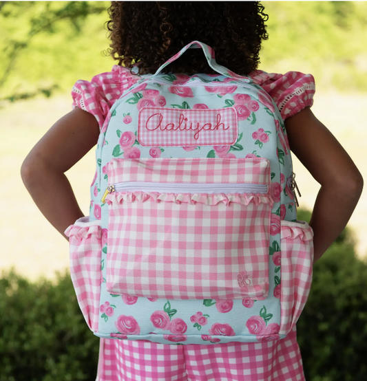 Backpack- Watercolor Roses