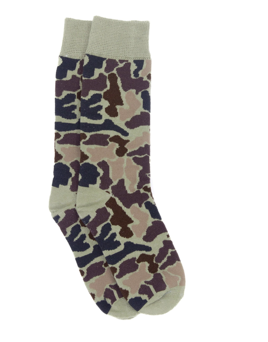 Properly Tied Lucky Duck Vintage Camo Socks