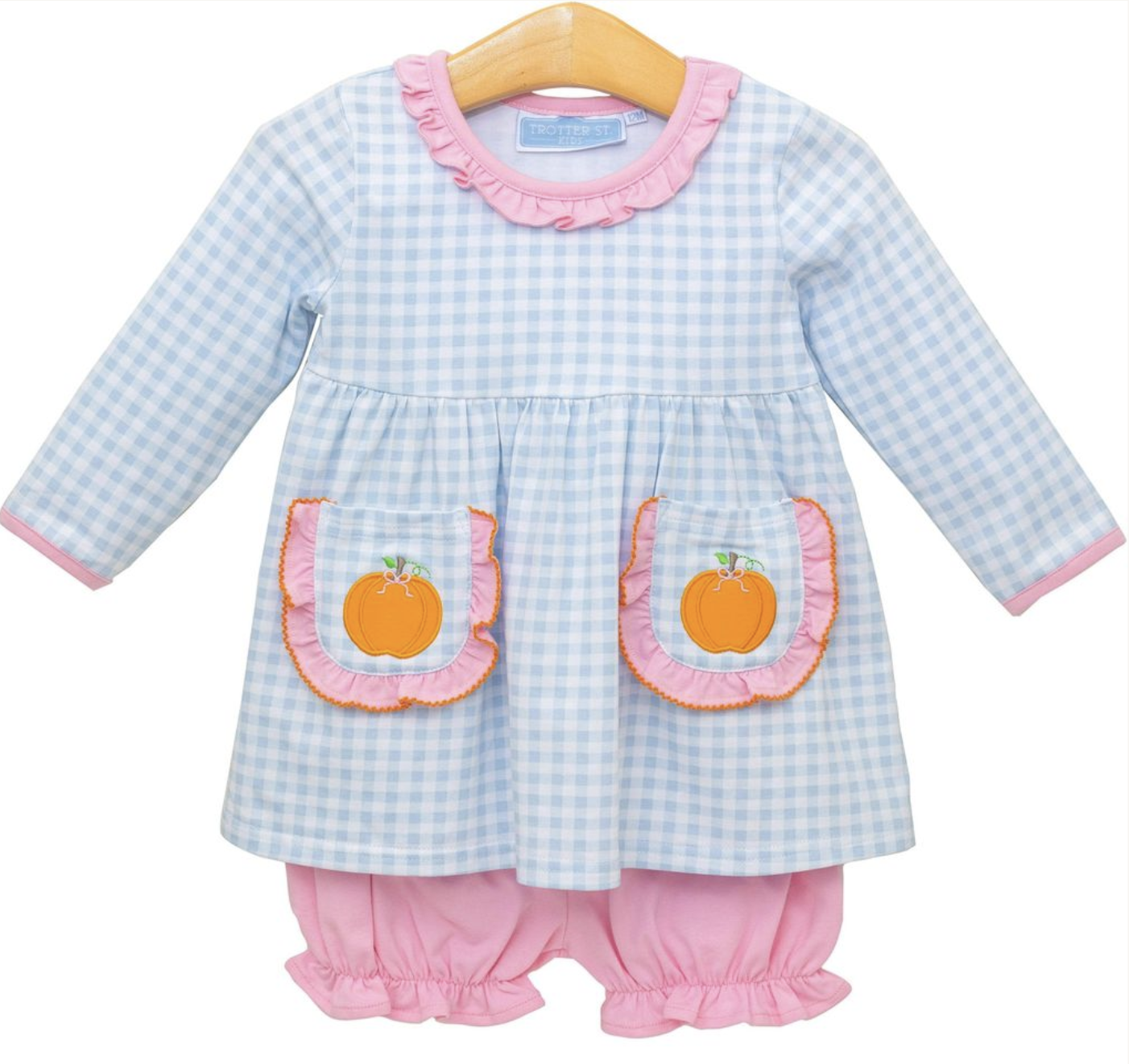 TSK Pumpkin LS Bloomer Set