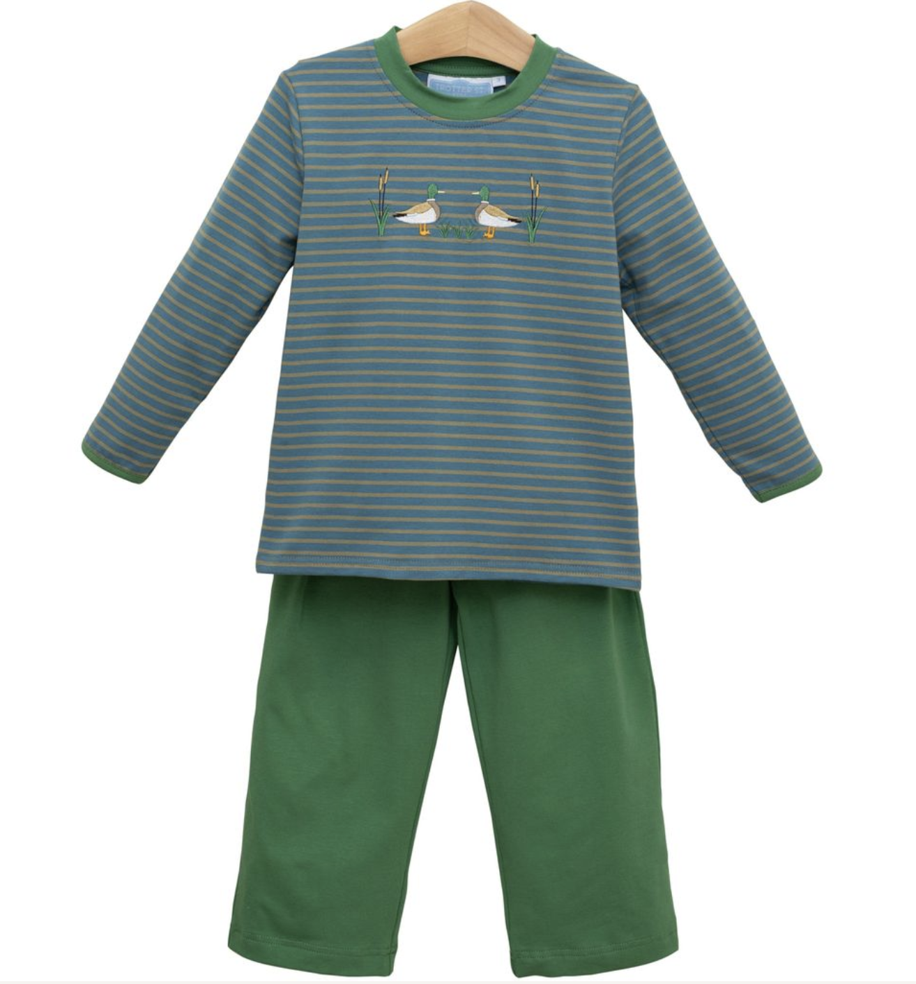TSK Mallard Embroidery Pants Set