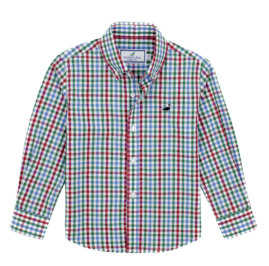 Properly Tied Boys Seasonal Sportshirt Jolly