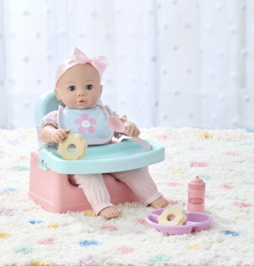 Madame Alexander Sweet Smiles 14-Inch Baby Doll, Snack Time