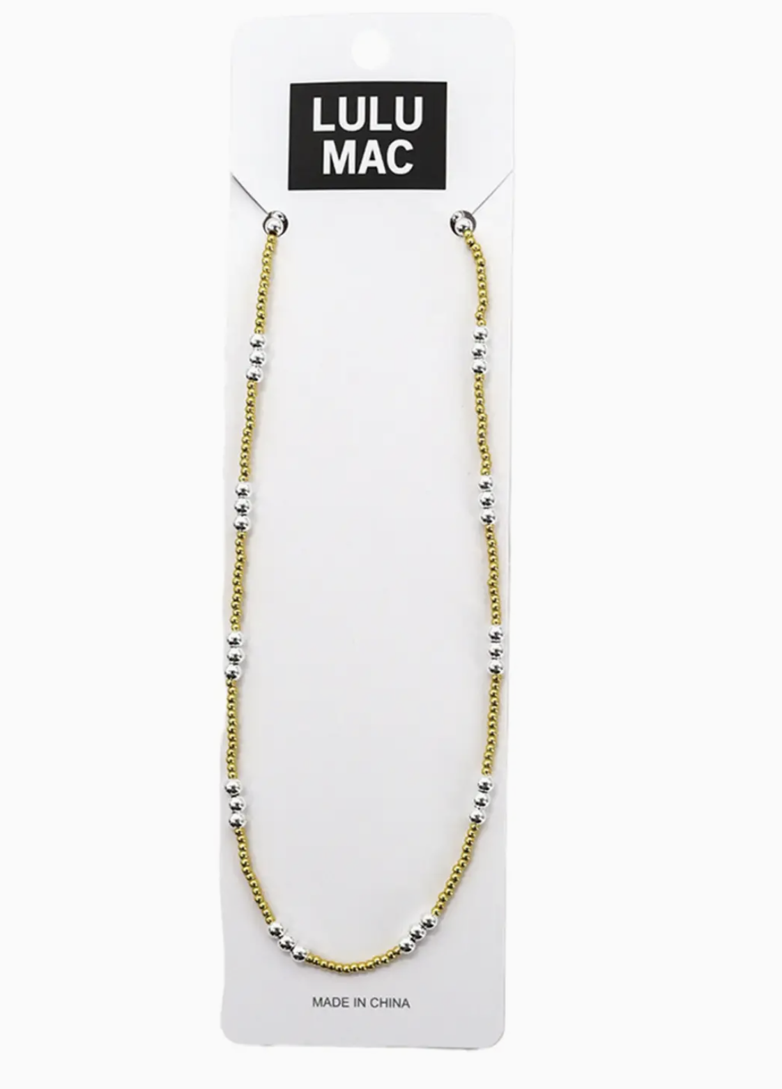 LULU MAC Mixed Gold Necklace