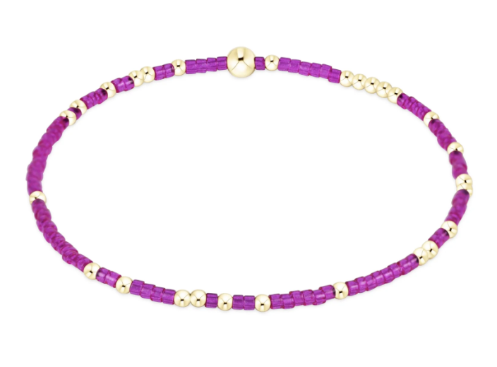egirl hope unwritten bracelet - fuchsia