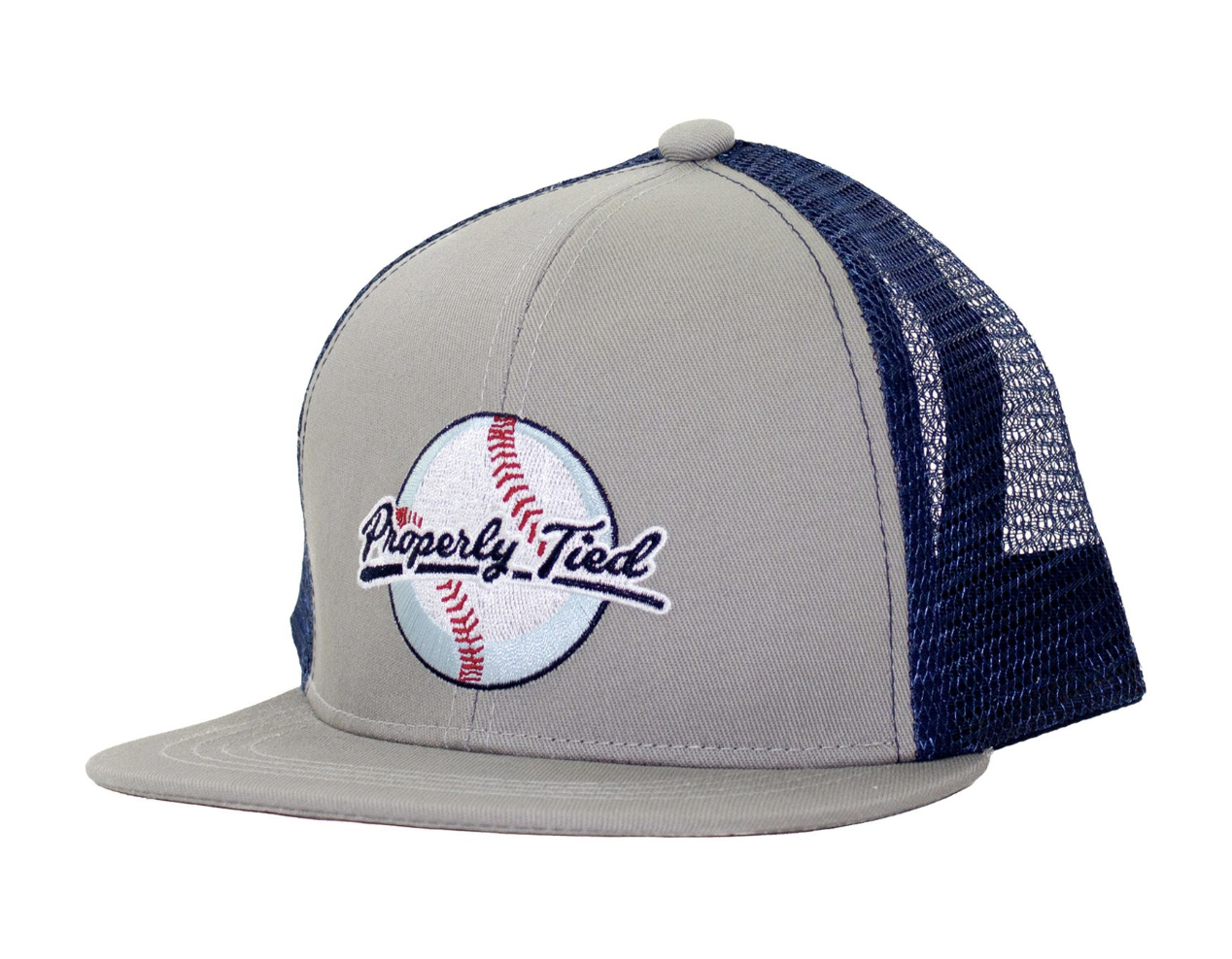 Properly Tied Boys Trucker Hat Baseball