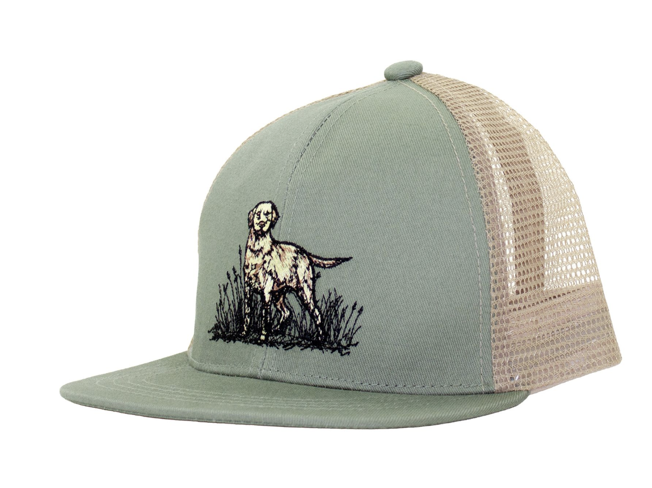 Properly Tied Trucker Hat Labrador