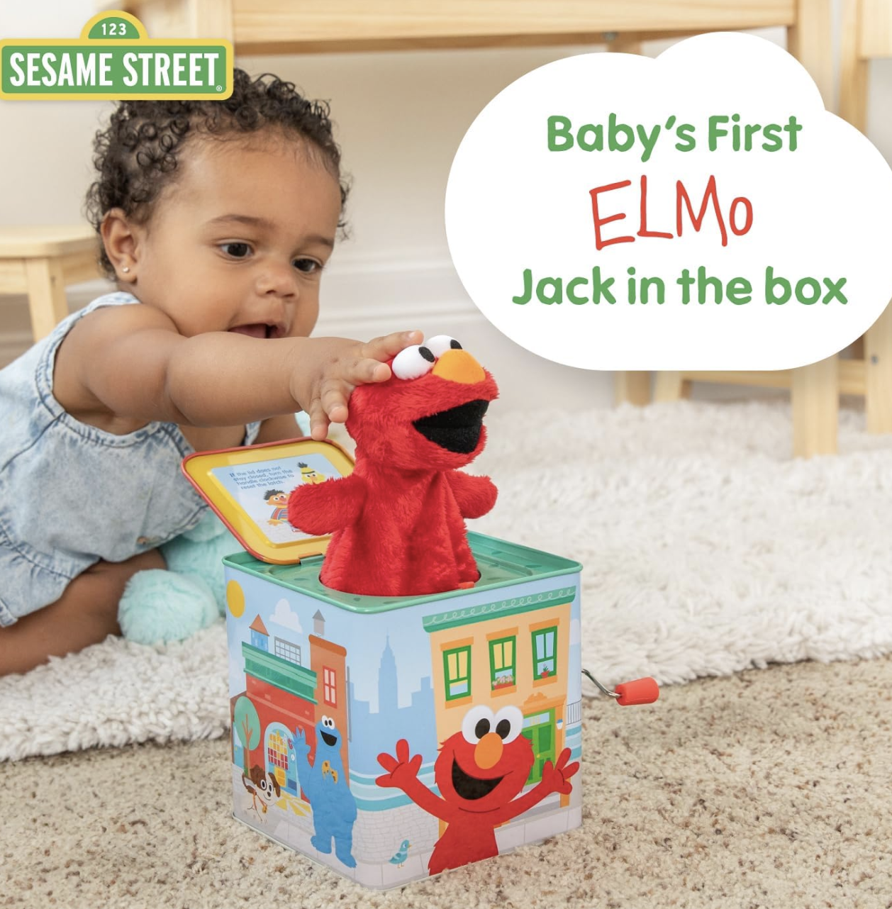 Kids Preferred Sesame Street Elmo Jack in the Box