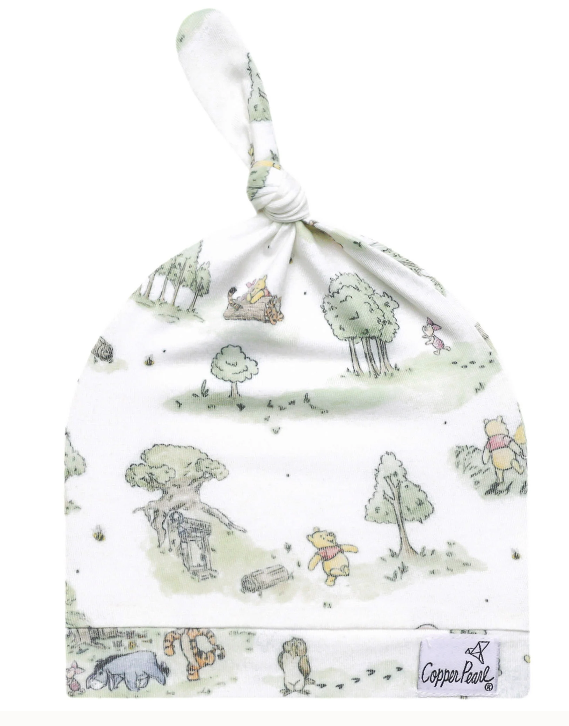 Copper Pearl Top Knot Hat - Disney Hundred Acre Woods