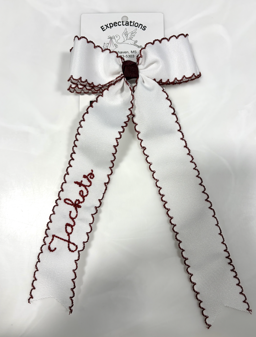 Moon Stitch Cheer Bow JACKETS