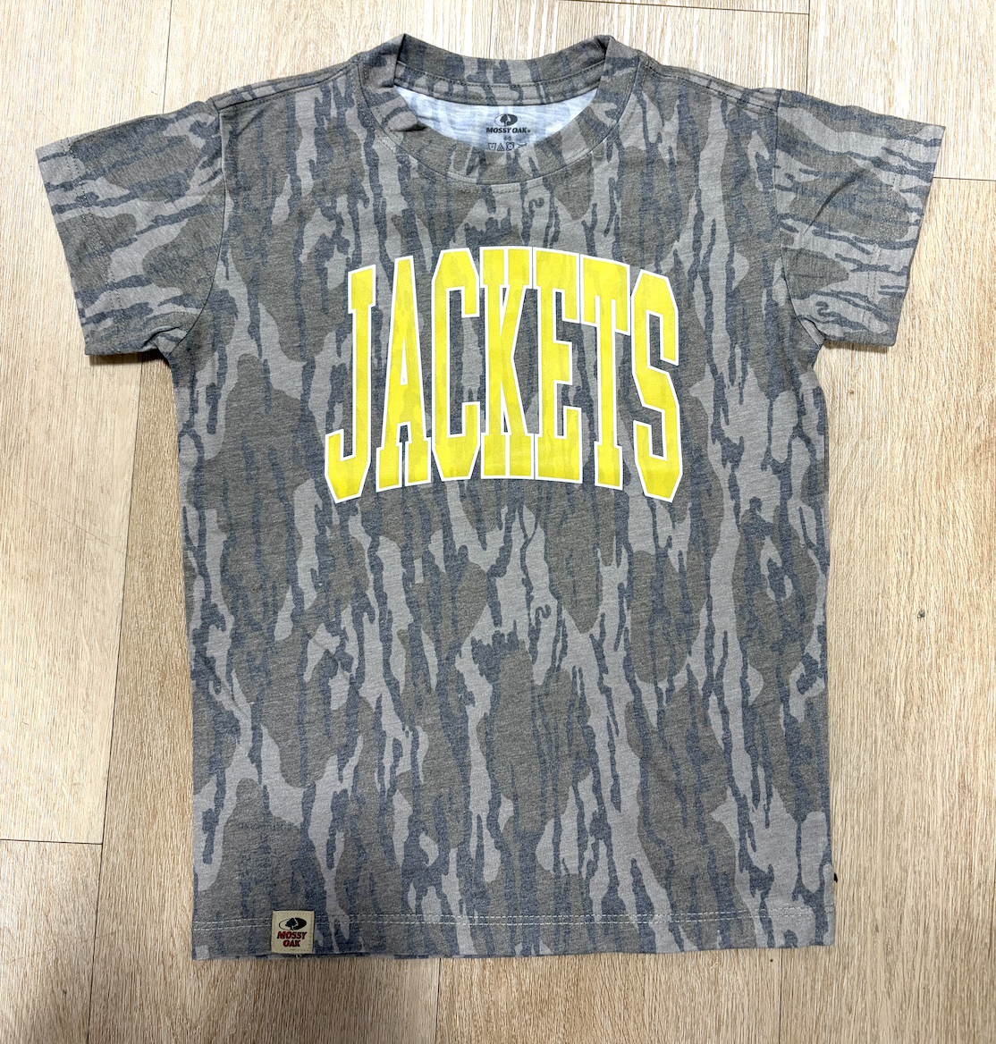 Mossy Oak Bottomland Varsity Letter Youth Shirt - Jackets