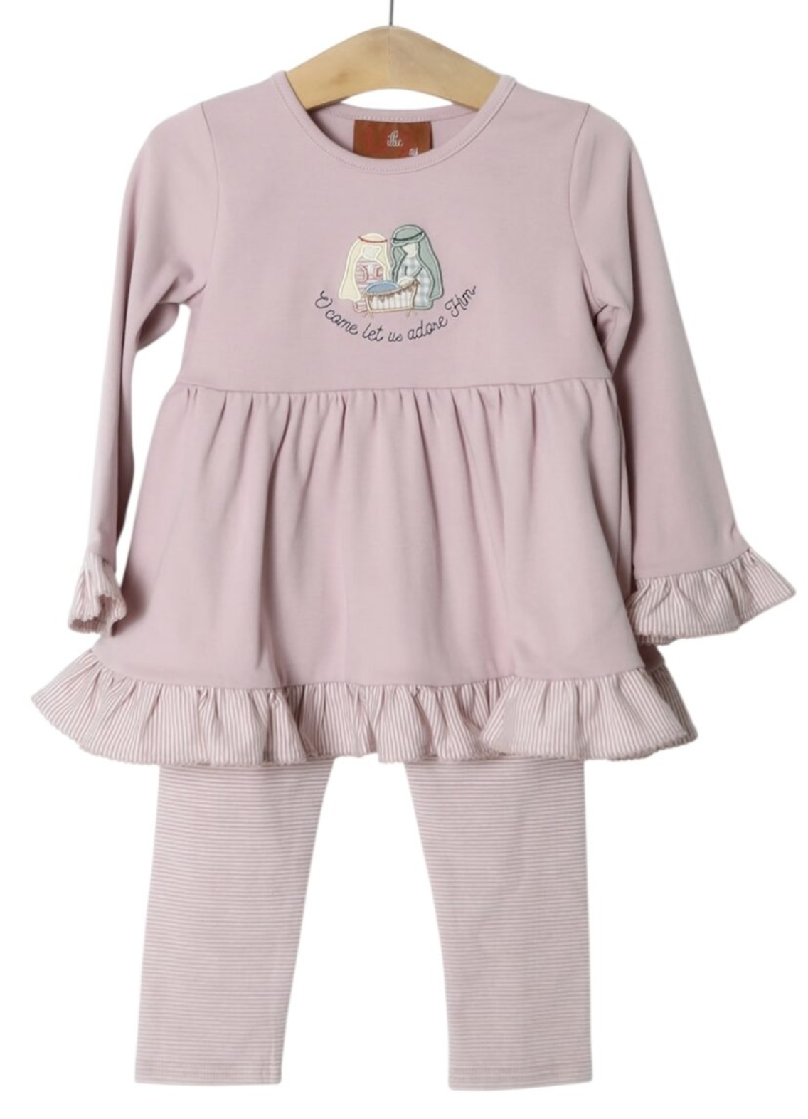 Millie Jay Nativity Applique Legging Set
