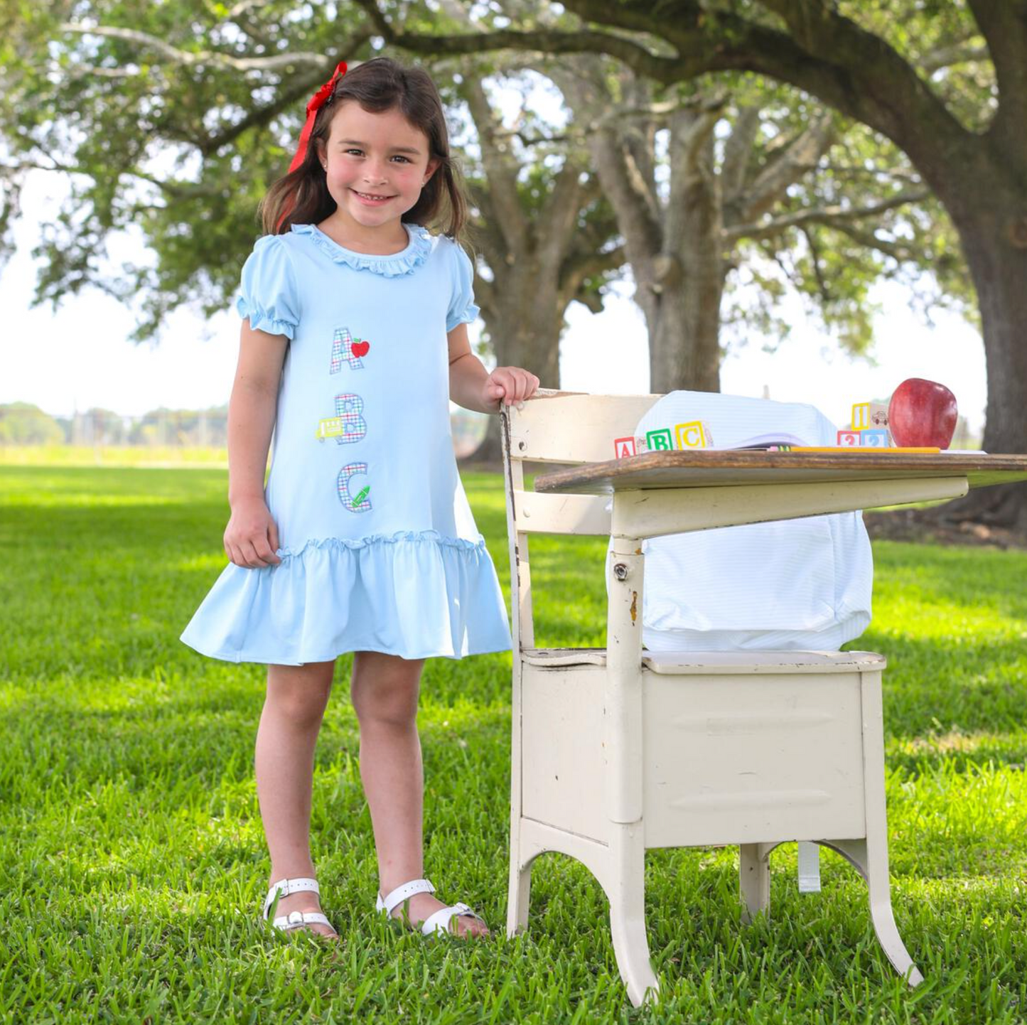 TSK ABC Applique Dress