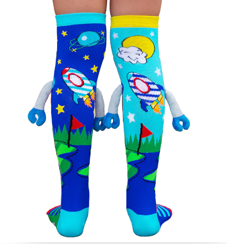 Robot w/Arms Socks