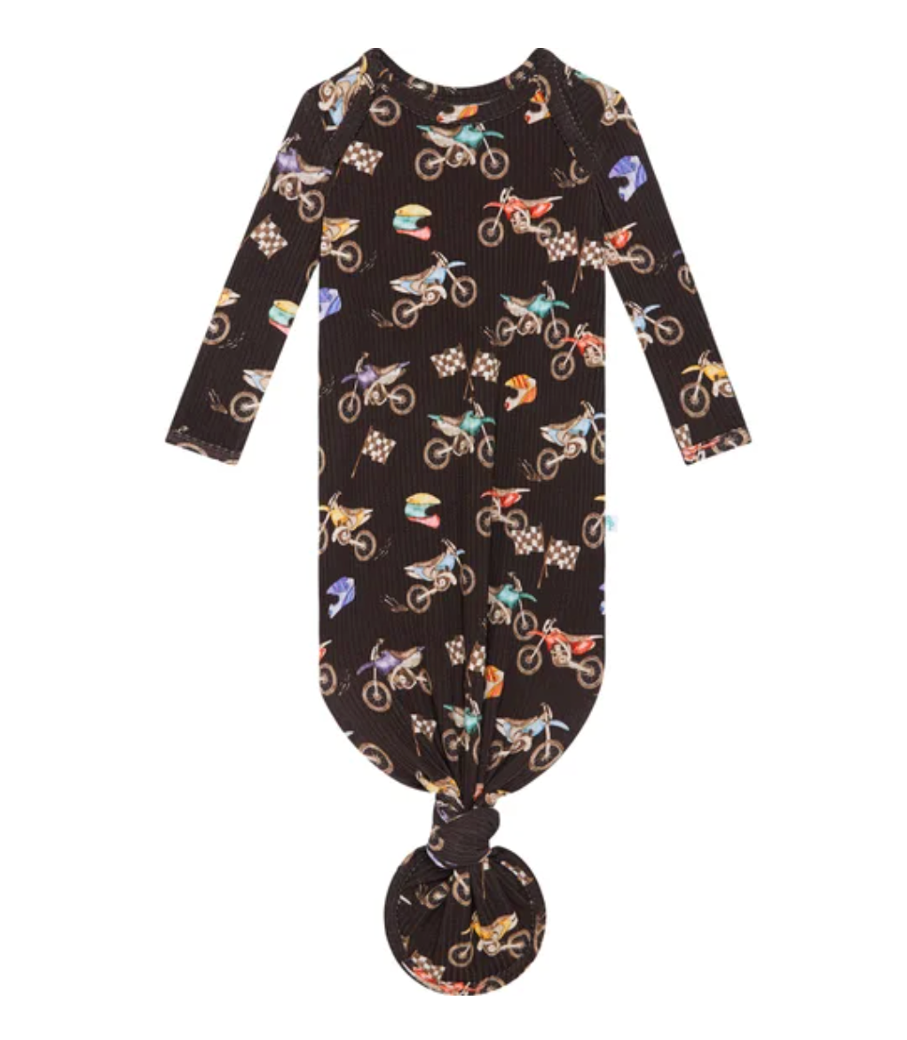 Posh Peanut Supermini Basic Knotted Gown