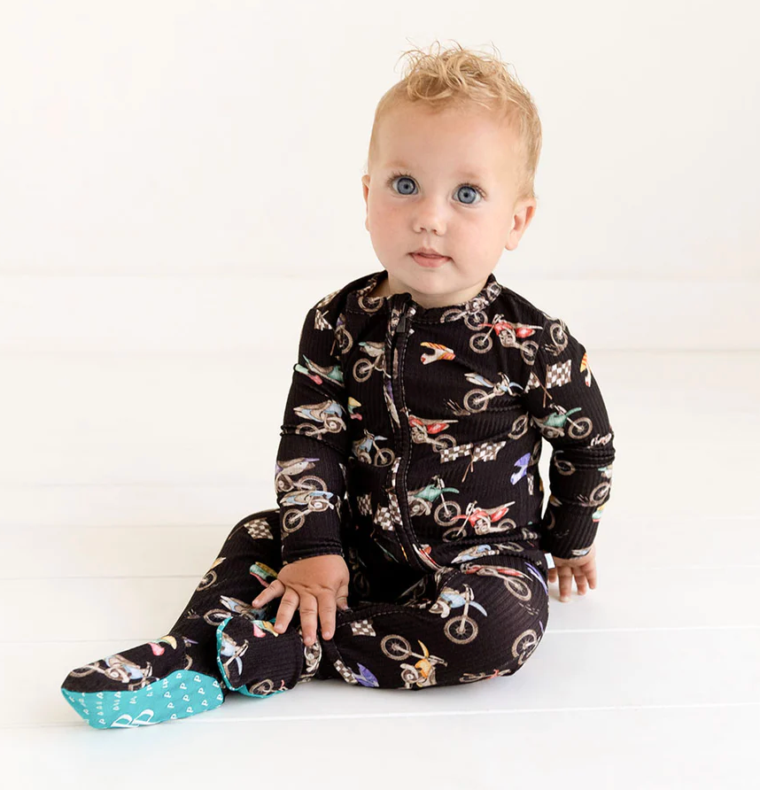 Posh Peanut Supermini Footie Zippered One Piece – Expectations of