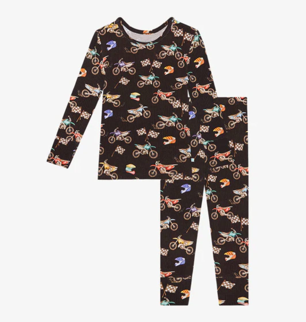 Posh Peanut Supermini Long Sleeve Basic Pajama