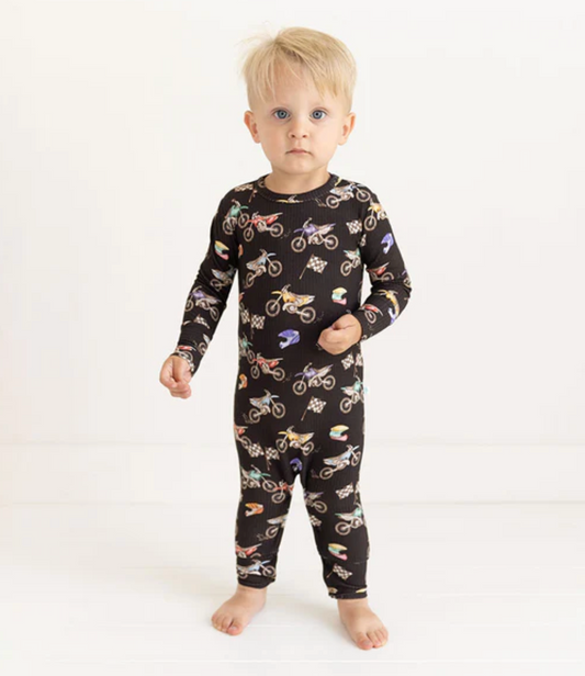 Posh Peanut Supermini Long Sleeve Basic Romper