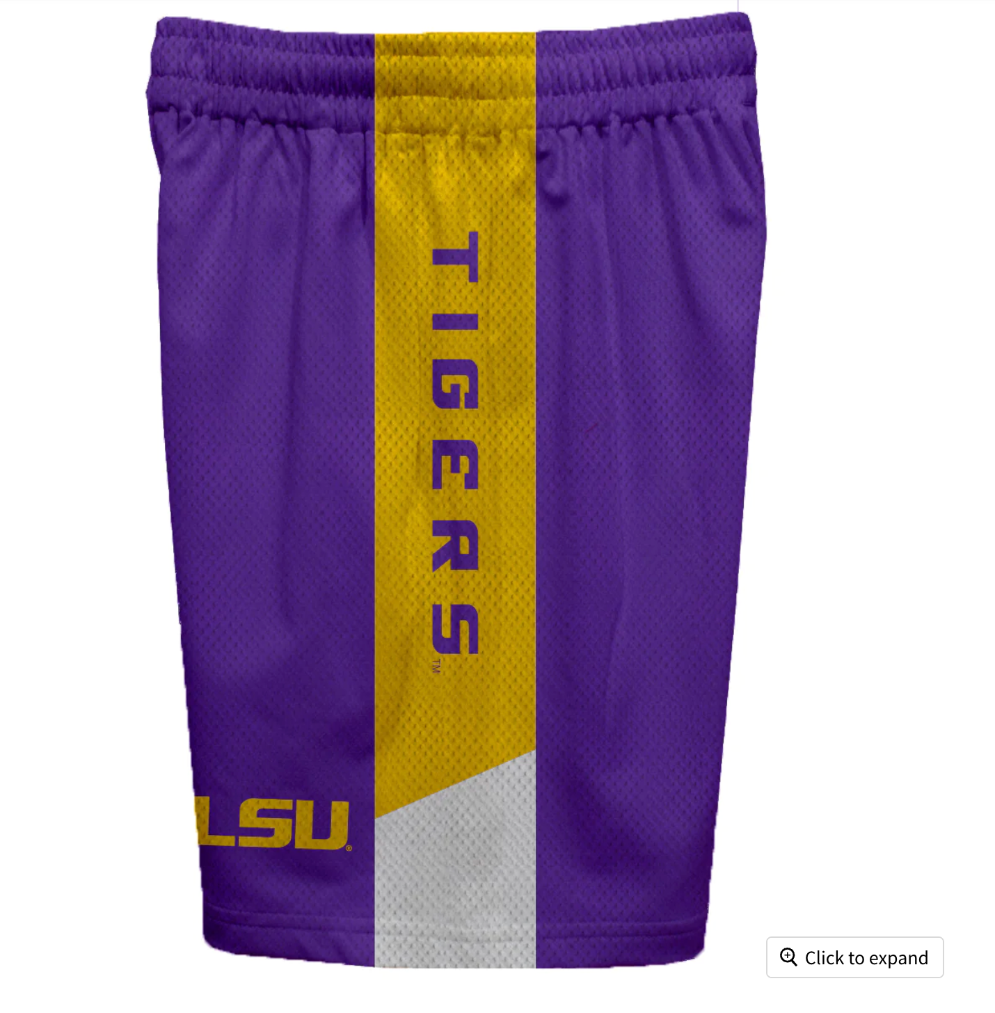 LSU Tigers Game Day Mesh Shorts