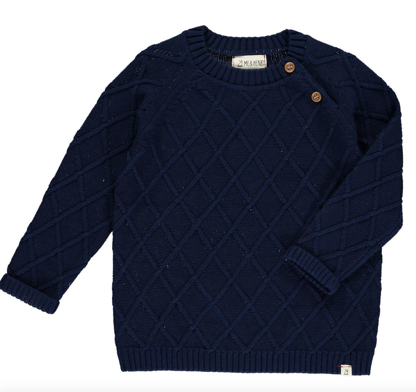 Navy Archie Sweater