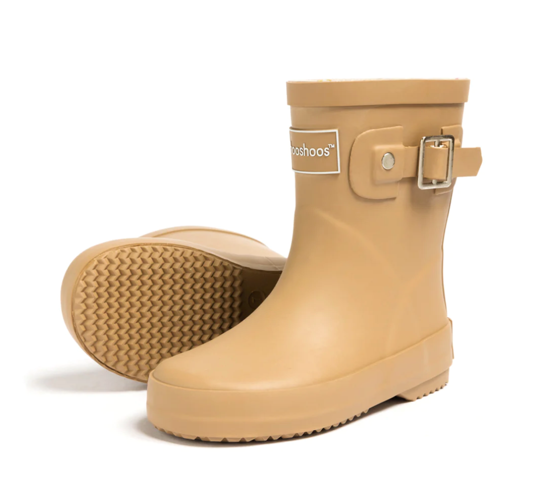 Shooshoos Snickerdoodle Rainboots
