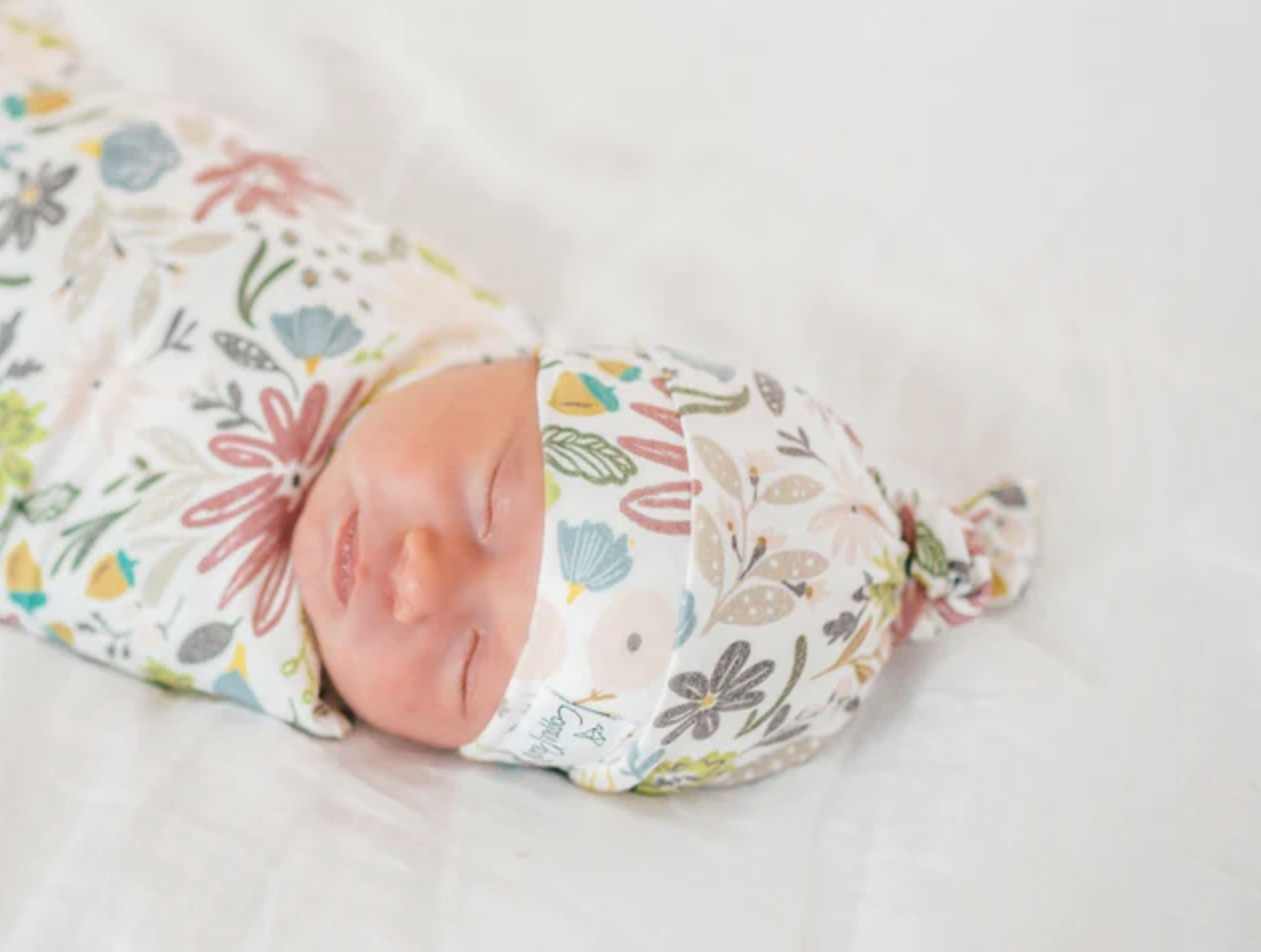 CP Olive Top Knot Hat