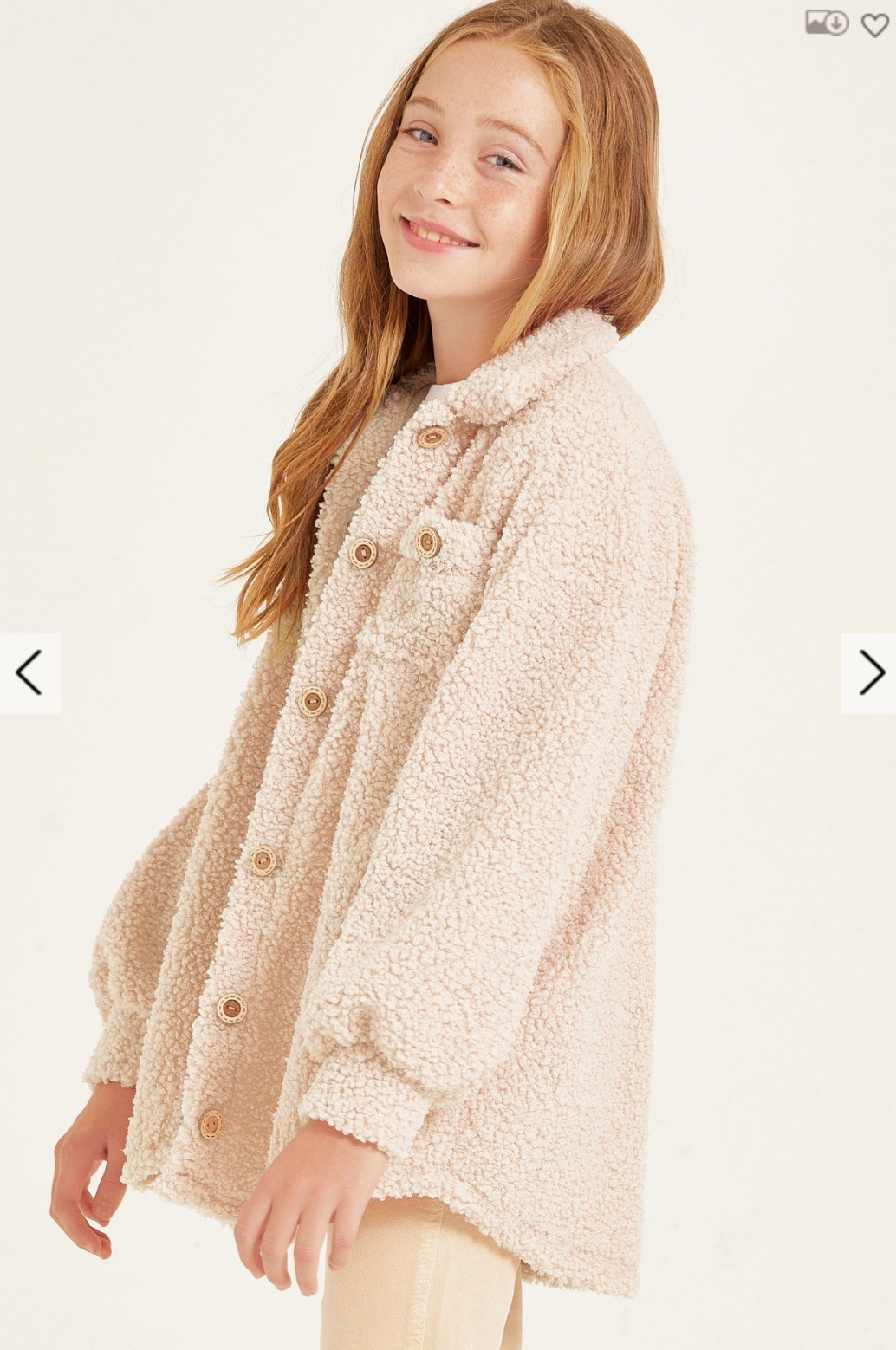 Oatmeal Poodle Knit Shacket
