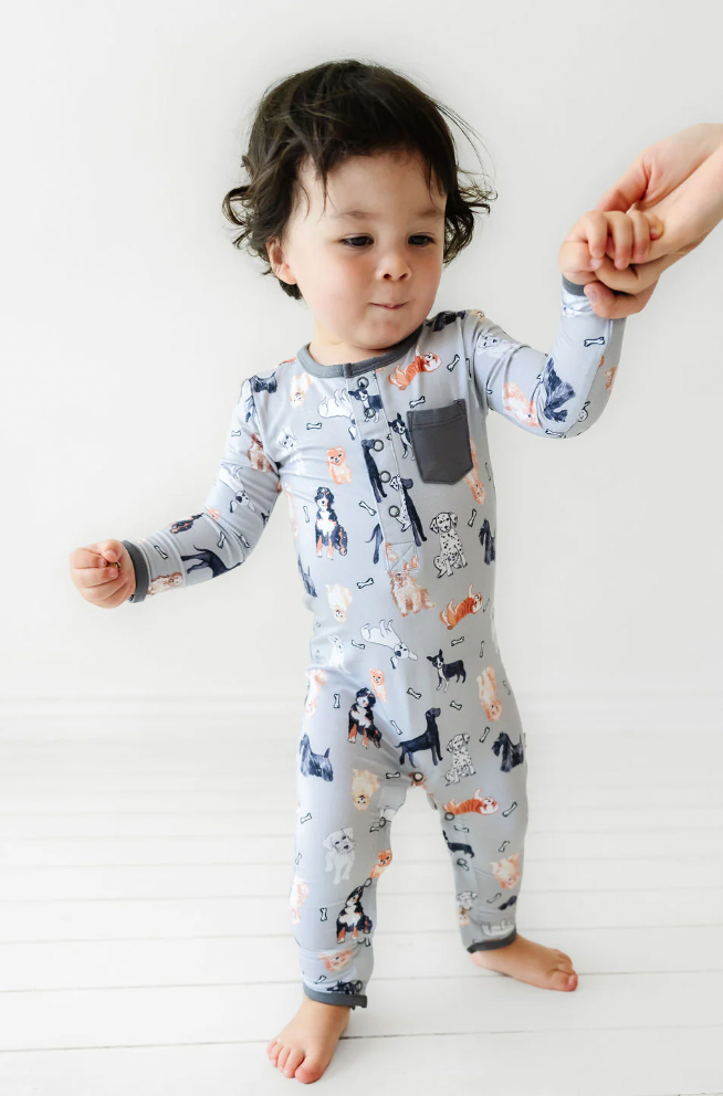 MM Puppy Pack Pocket Romper