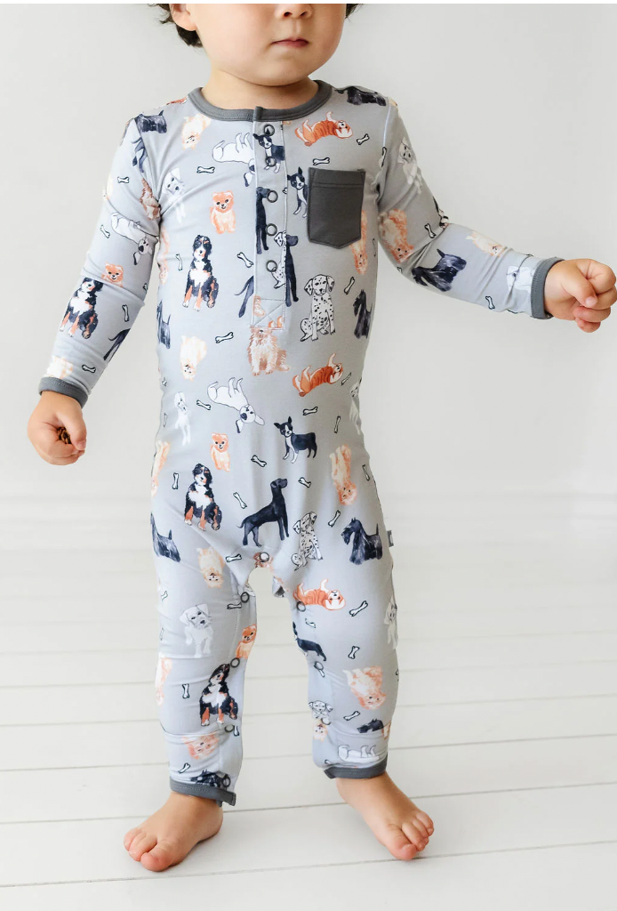 MM Puppy Pack Pocket Romper
