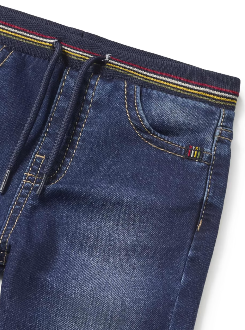 Infant Pull On Denim Joggers