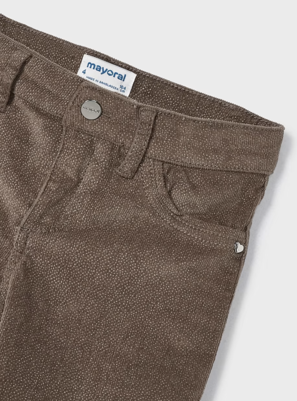 Mocha Metallic Shimmer Pant