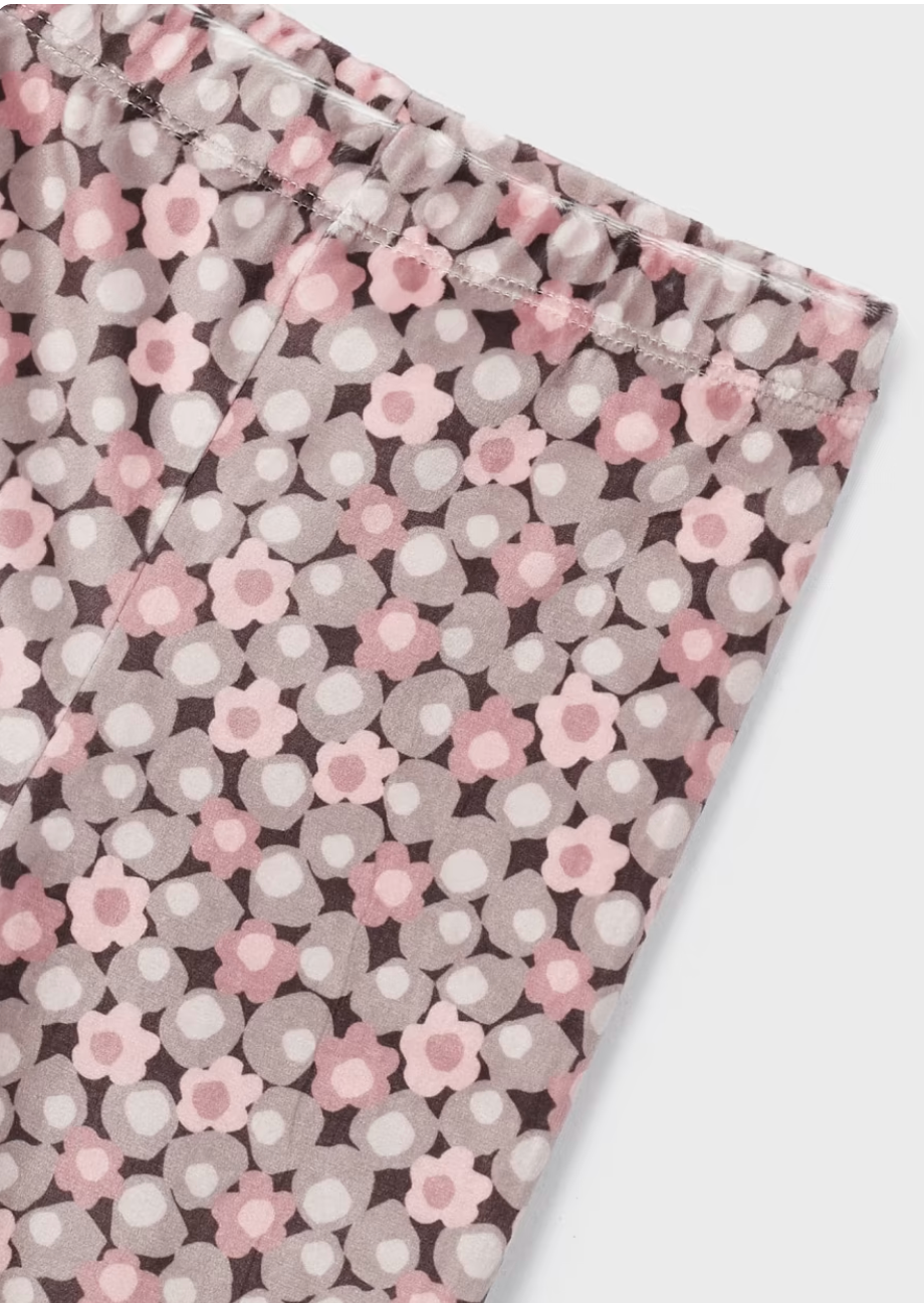 Flower Bow Hoodie Legging Set