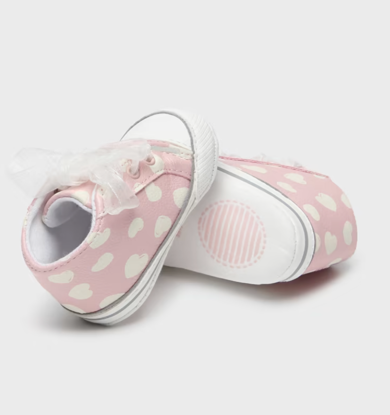 Pink Heart Sneakers