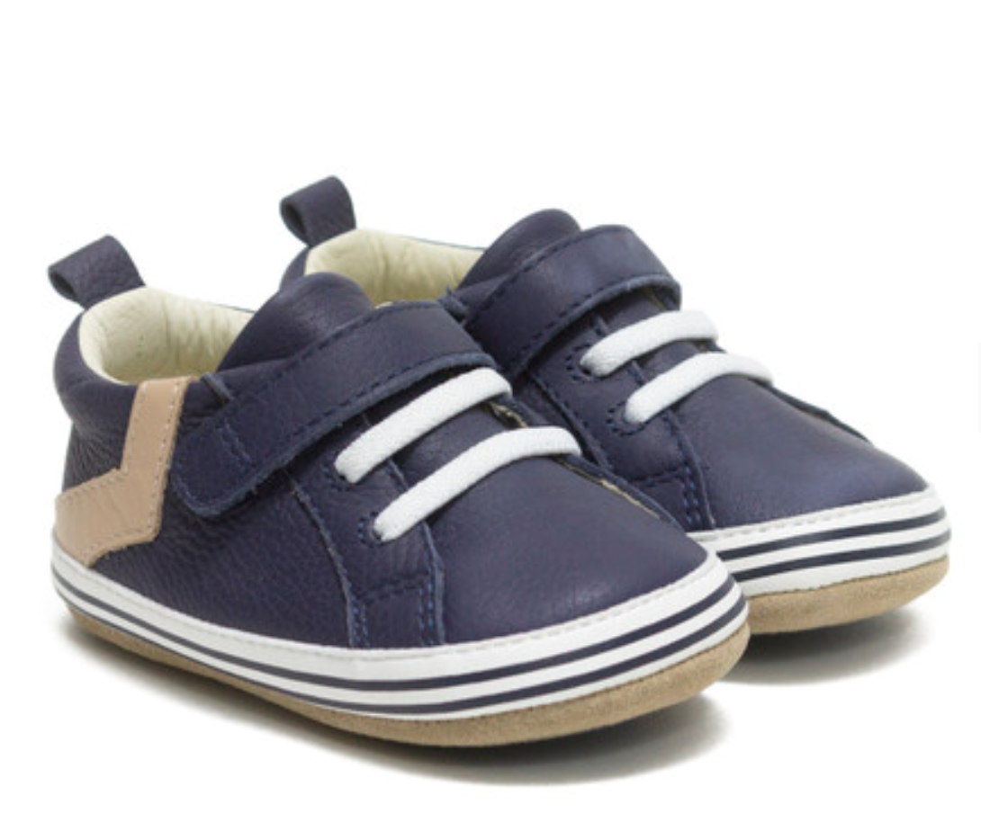 Boys First Kicks Navy Sneakers