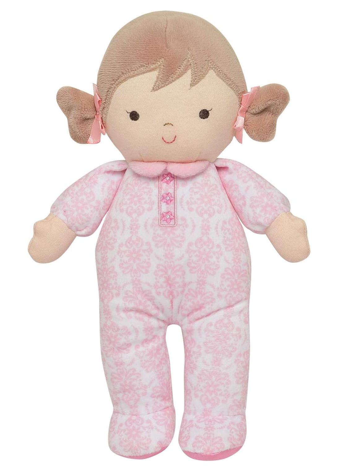 Brigitte Plush Rattle Baby Doll